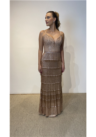 Vestido Alexis Rose Gold