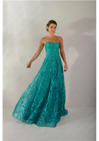 Vestido Athenas Verde