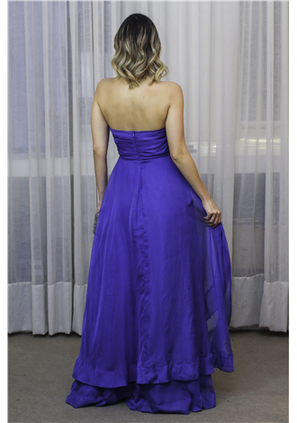 Vestido Emlia Azul Royal