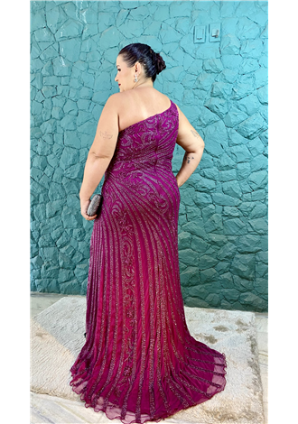 Vestido Francine Fcsia