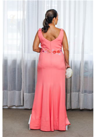 Vestido Maristania Coral