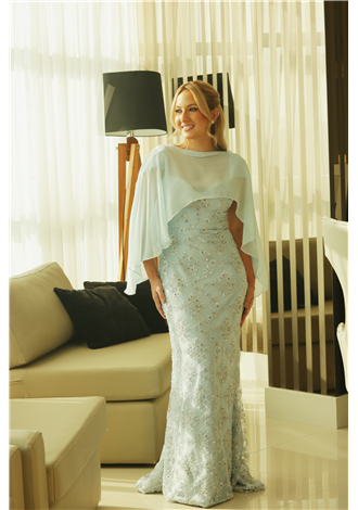 Vestido Penlope Azul Serenity