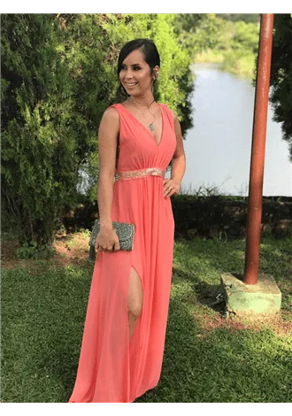 Vestido Talia Coral